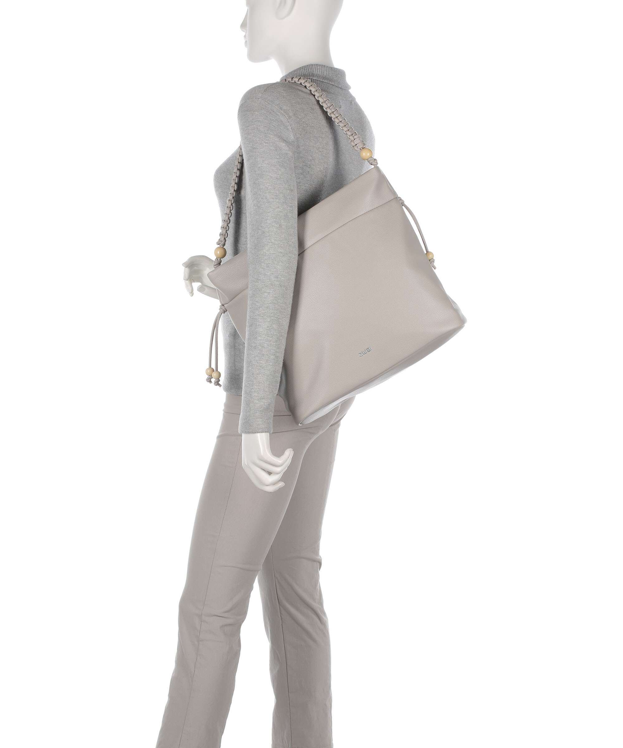 Zwei Perla PE140 Hobo bag cappuccino