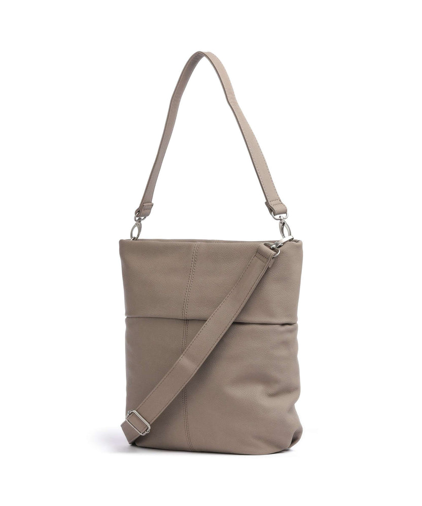 Zwei Mademoiselle.M M12 Hobo bag nubuk cappuccino