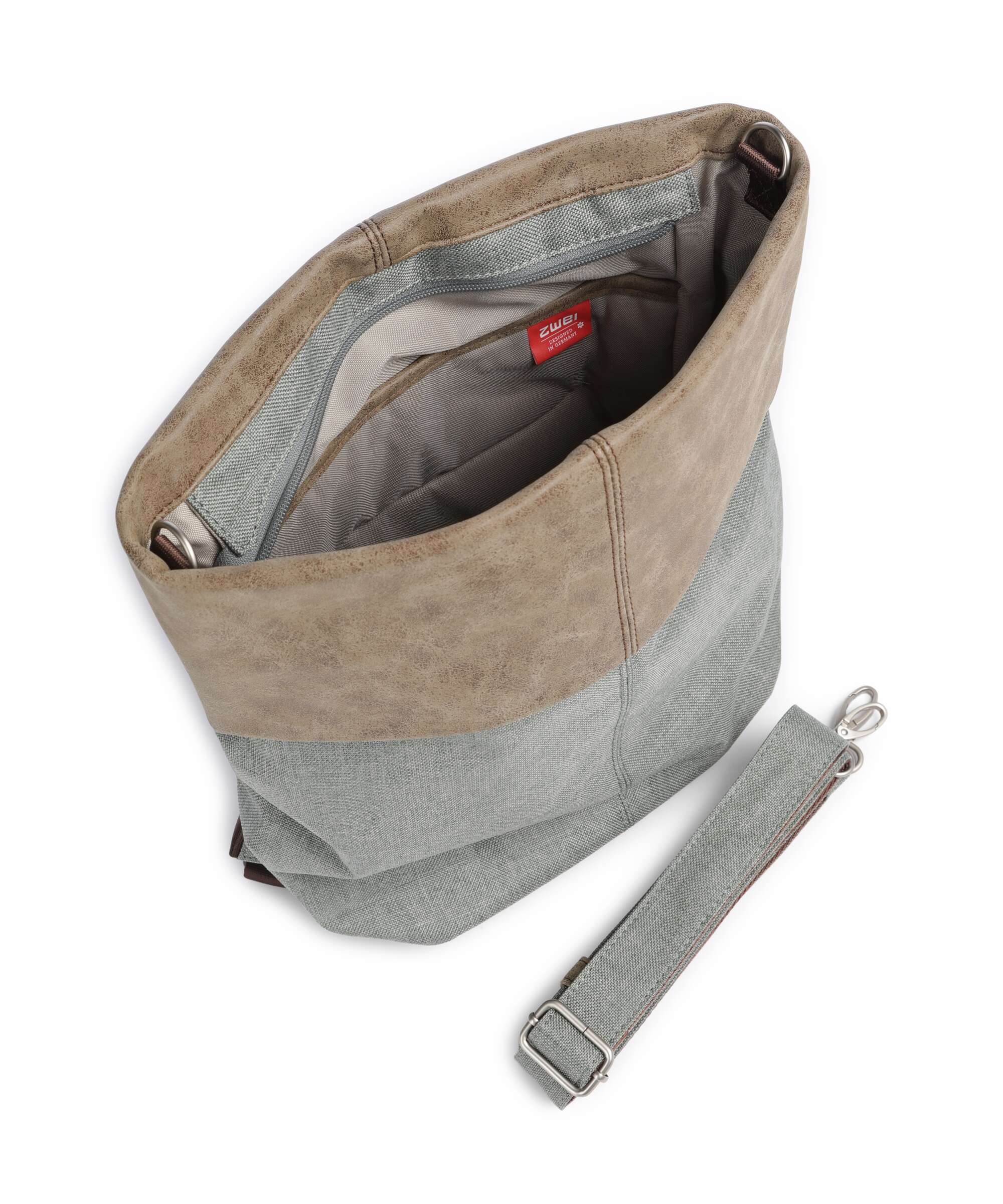 Zwei Olli OR12 Backpack bag eucalyptus