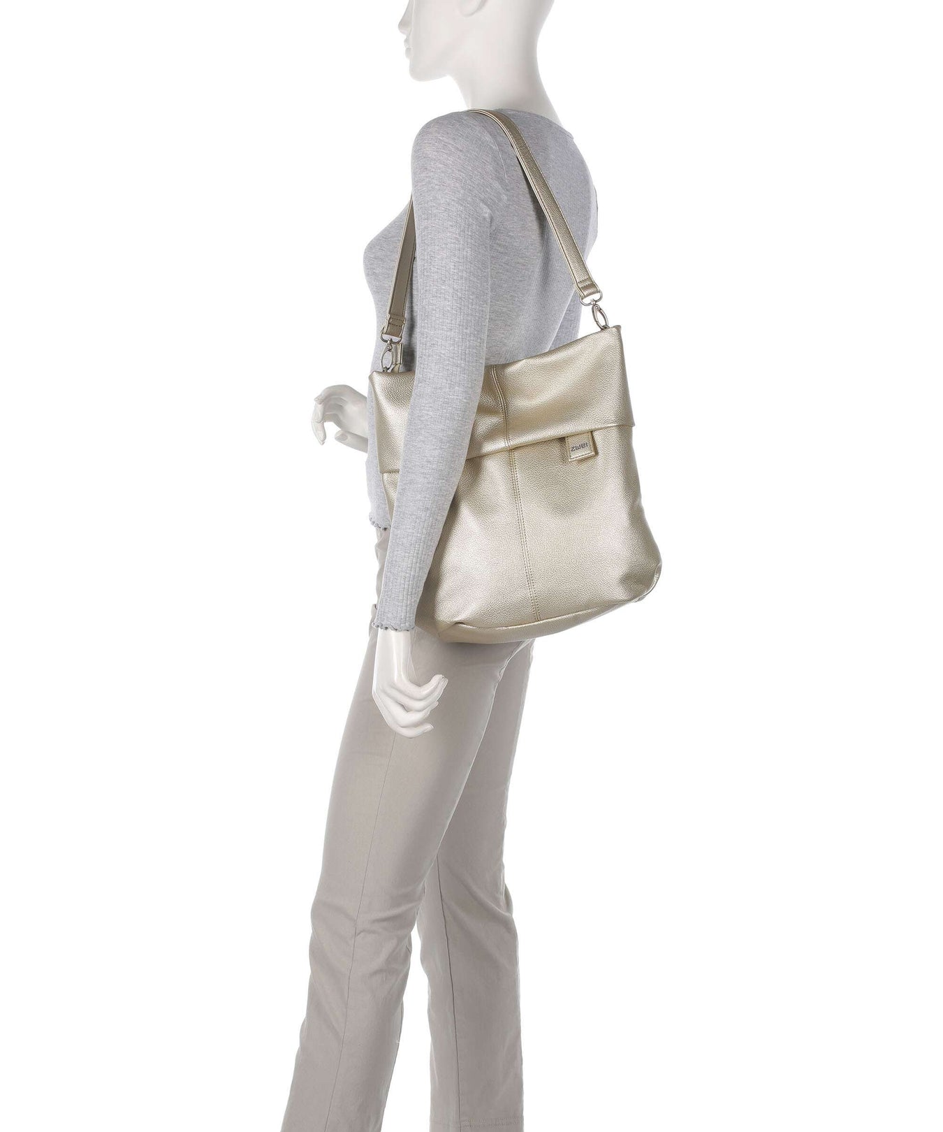 Zwei Mademoiselle.M M12 Hobo bag gold