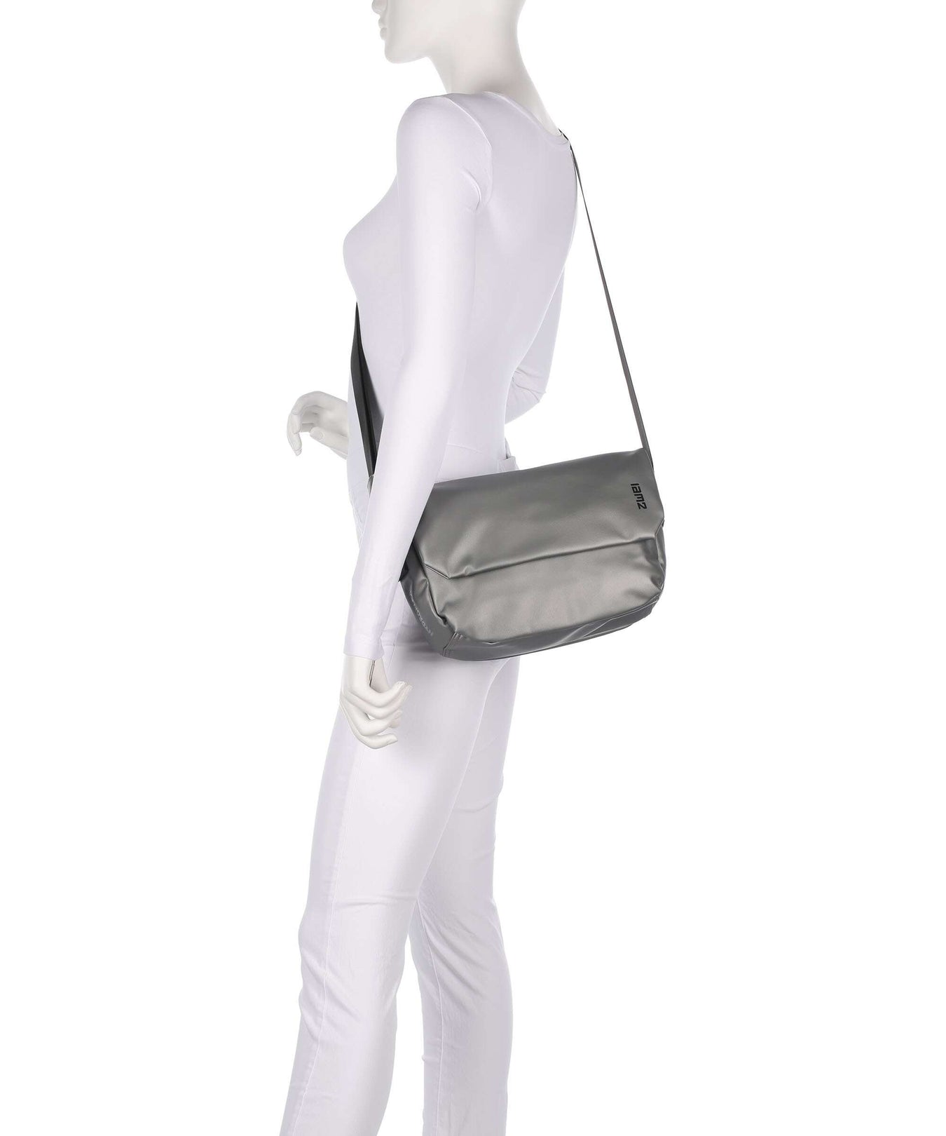 Zwei Cargo Messenger bag metallic stone