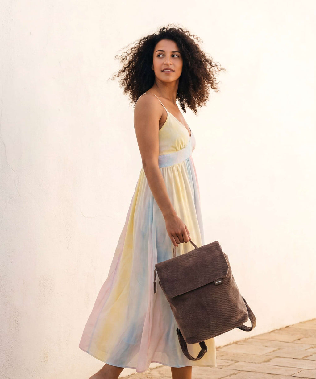 Zwei Mademoiselle.M MR13 Backpack cord/wood