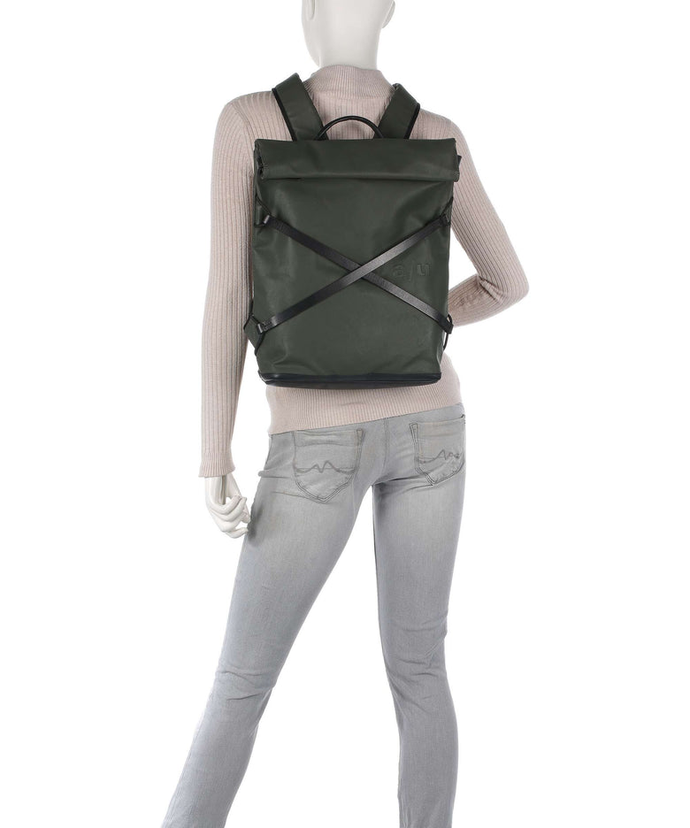 Aunts & Uncles Japan Yokohama Rolltop backpack loden