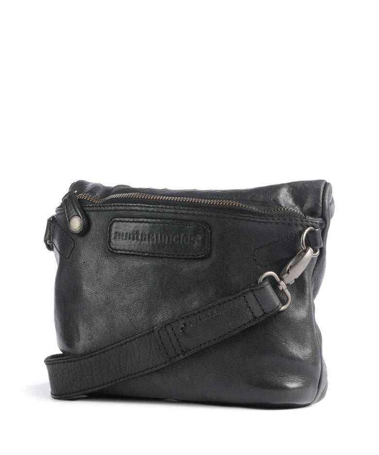 Aunts & Uncles Barbershop Stubble Crossbody bag charcoal black