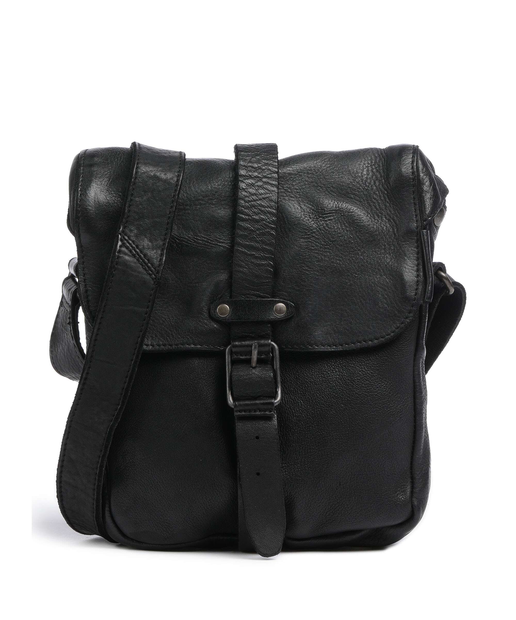 Aunts & Uncles Barbershop Goatee Crossbody bag charcoal black