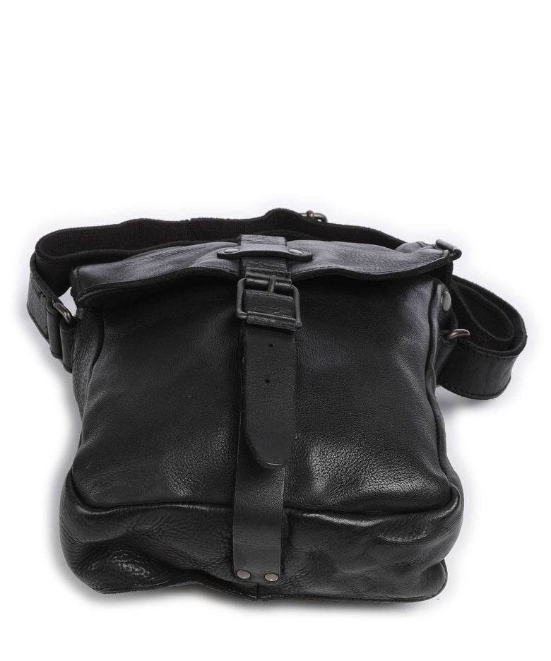 Aunts & Uncles Barbershop Goatee Crossbody bag charcoal black