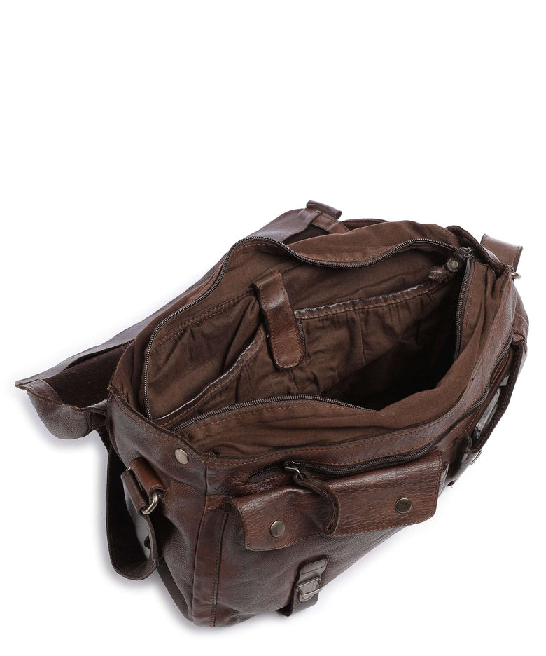 Aunts & Uncles Barbershop Bandholz Messenger bag boubon