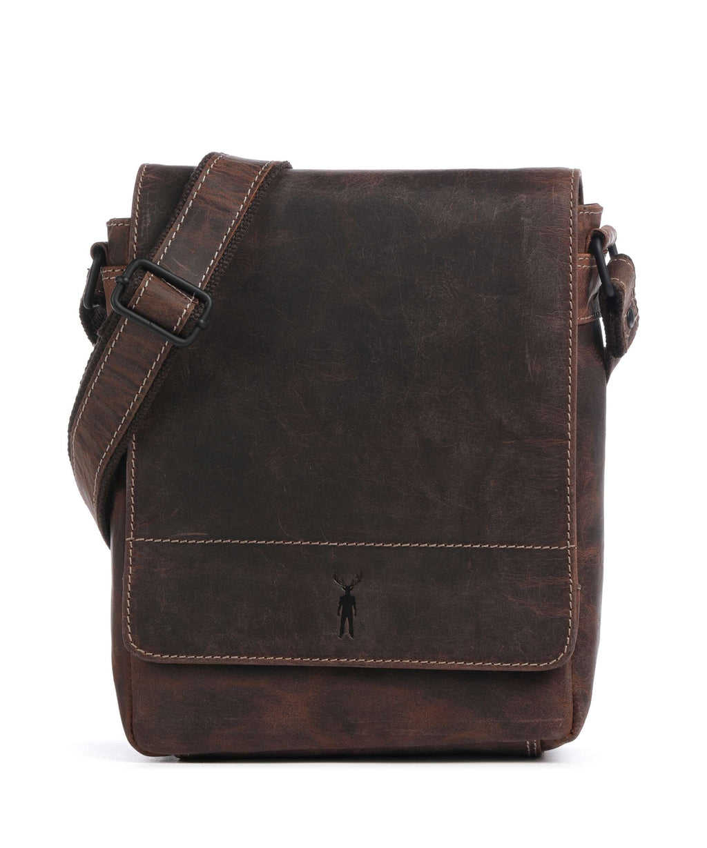 Jack Kinsky Baltimore 3 Crossbody bag mokka