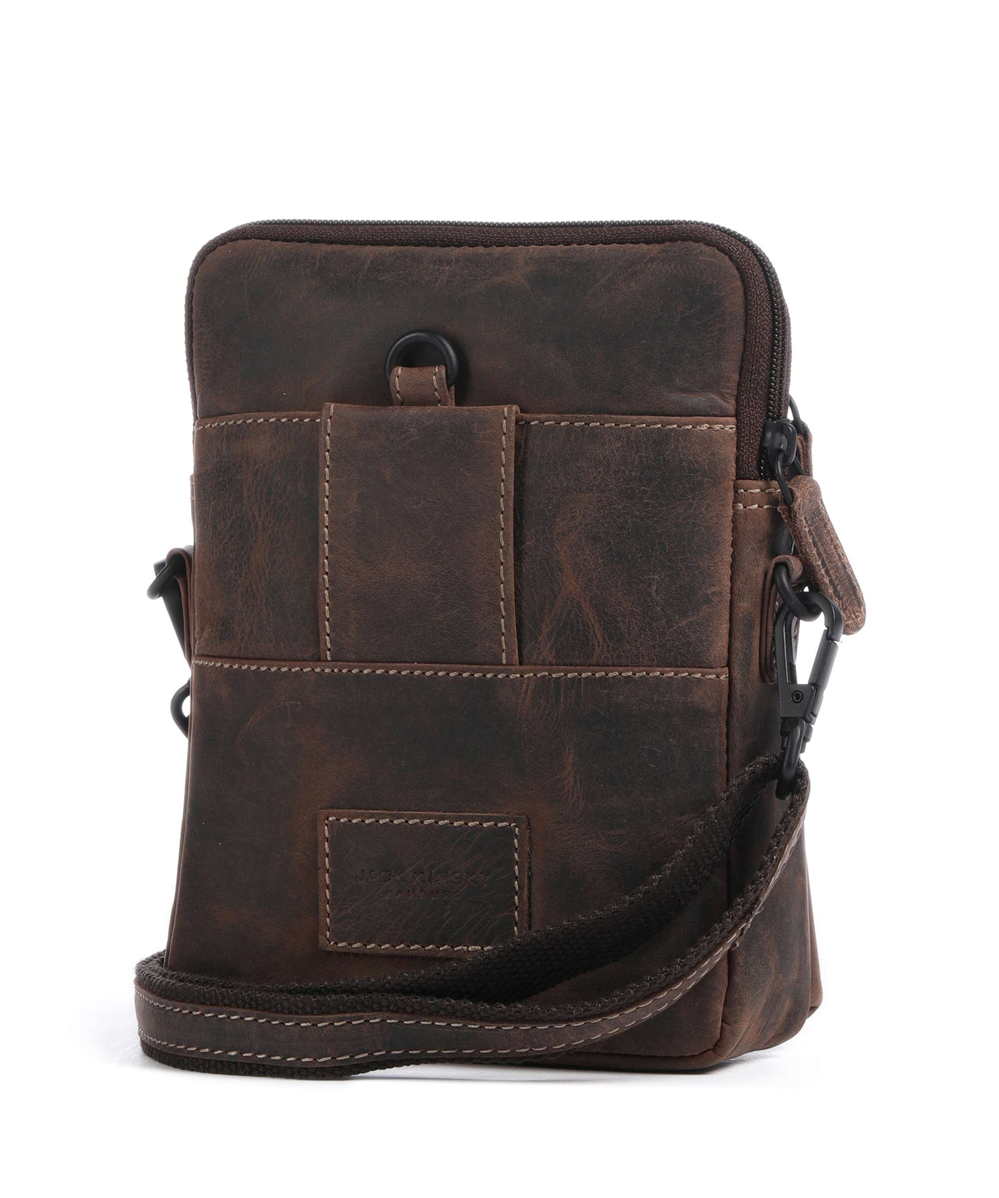 Jack Kinsky Baltimore 11 Crossbody bag mokka 