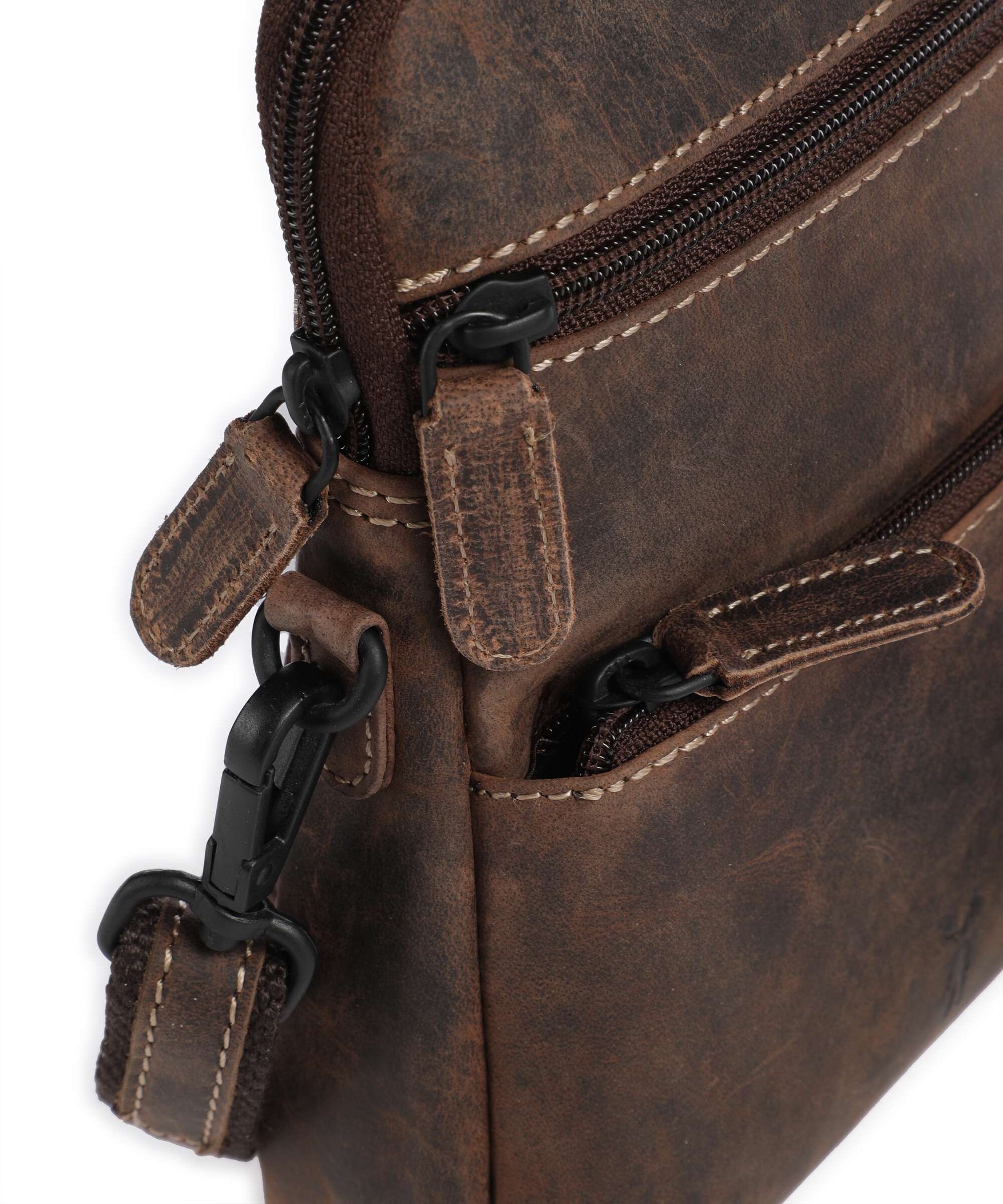 Jack Kinsky Baltimore 11 Crossbody bag mokka 