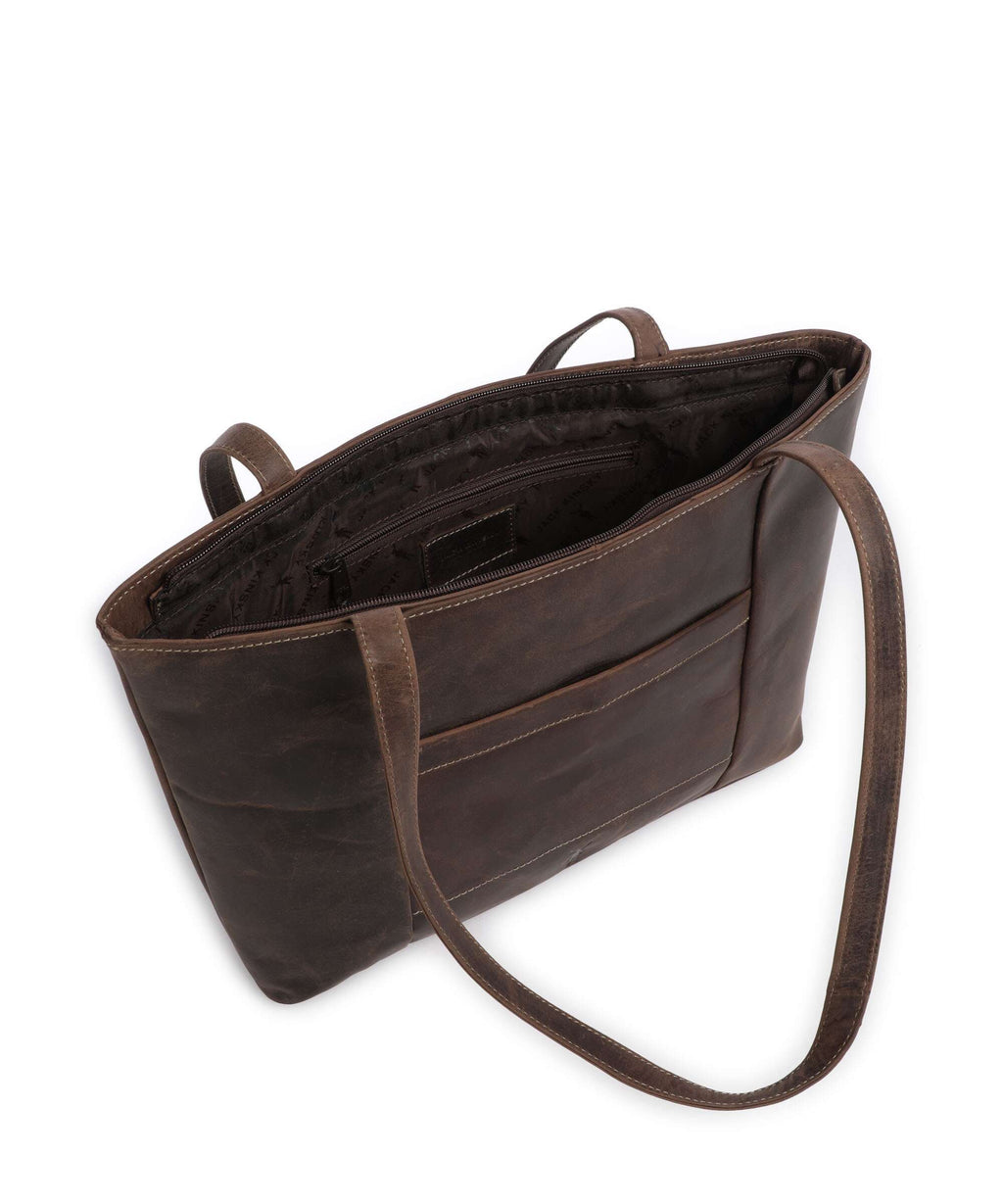 Jack Kinsky Baltimore 18 Tote bag mokka 