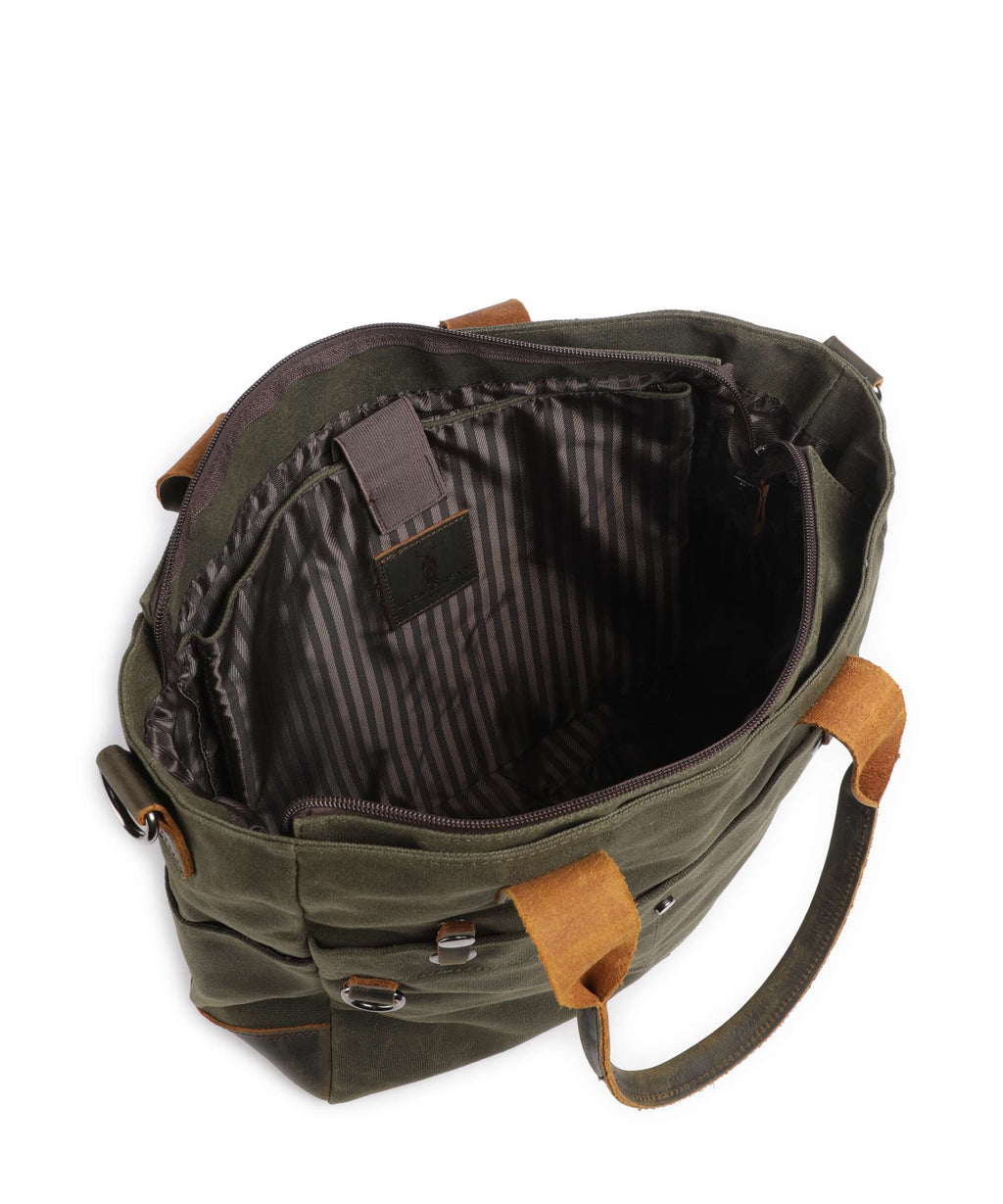 Jack Kinsky Dakar 7 Tote bag oliv