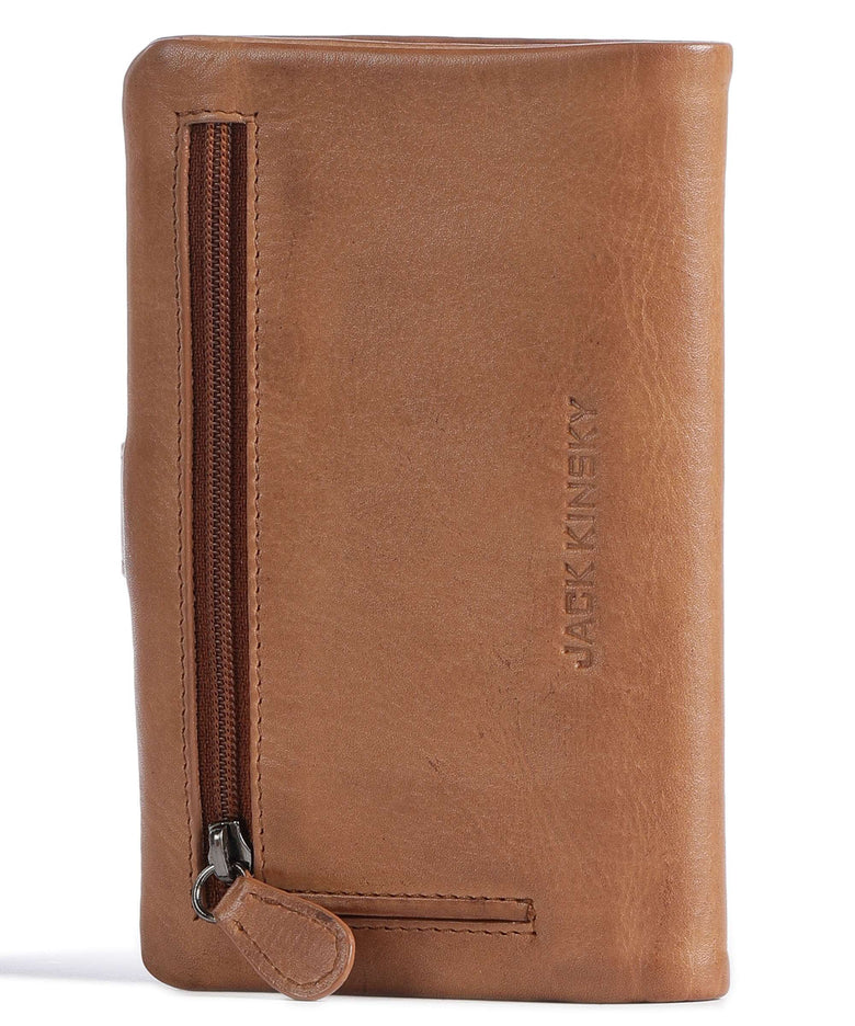 Jack Kinsky Nelson 818 Wallet cognac