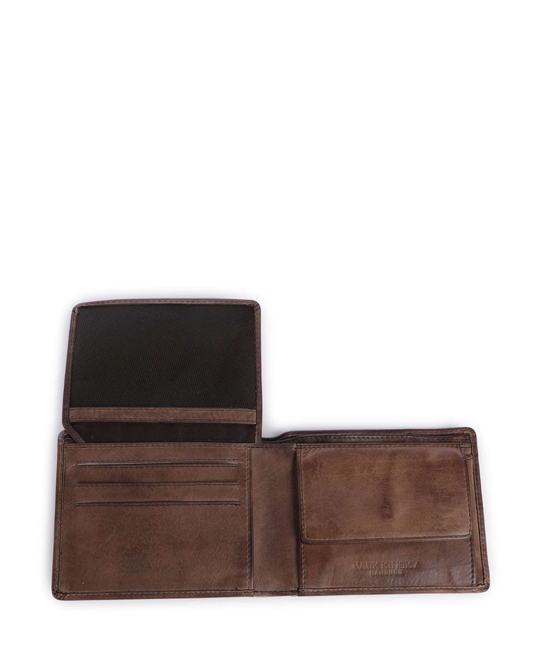 Jack Kinsky Nelson 101 Wallet mokka