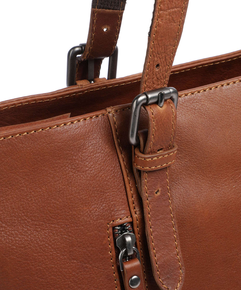 Jack Kinsky Montreal 25N Tote bag cognac