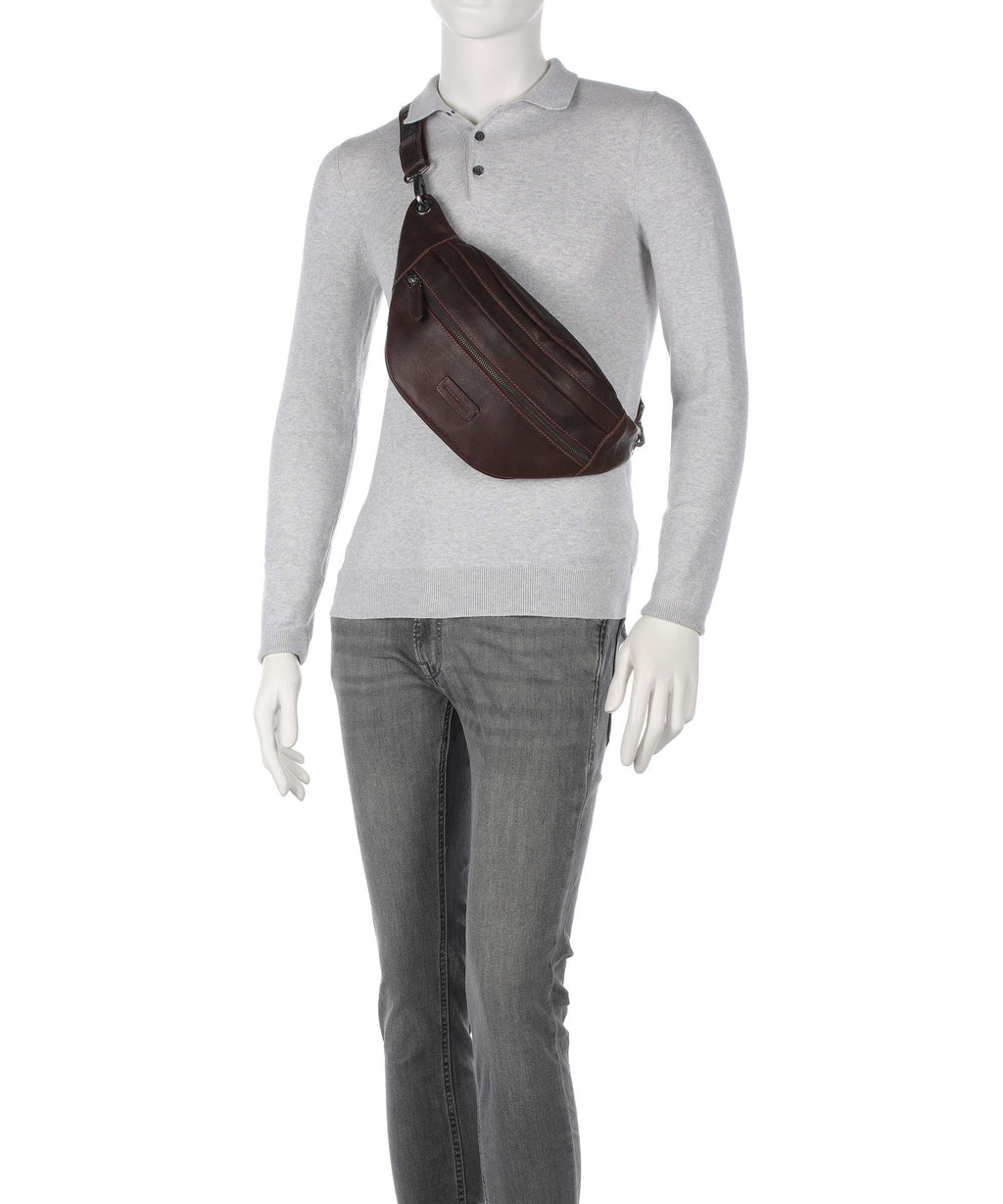 Jack Kinsky Porto 1 Belt bag mokka