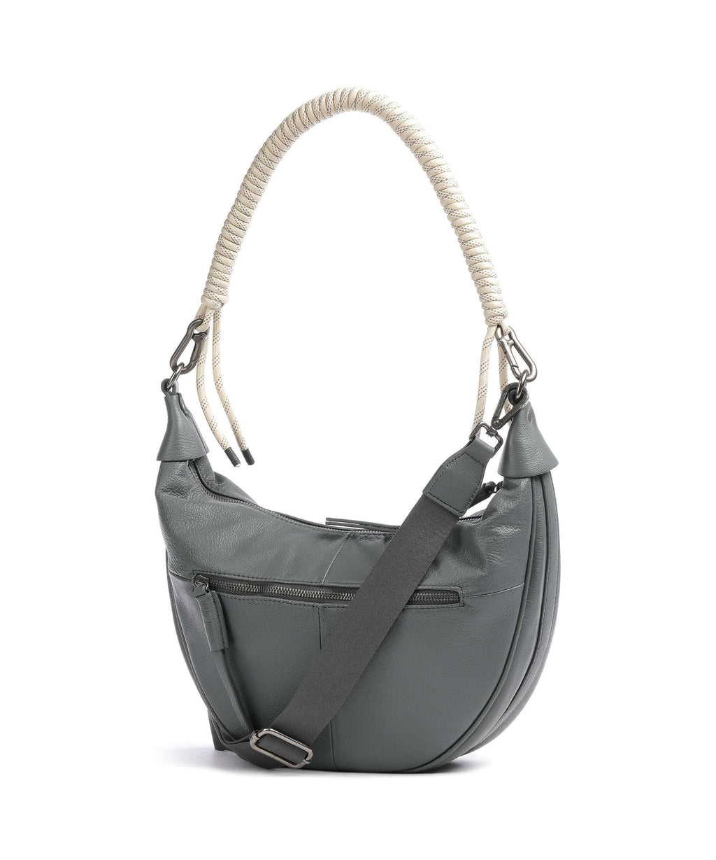 FredsBruder Nea Hobo bag blue grey