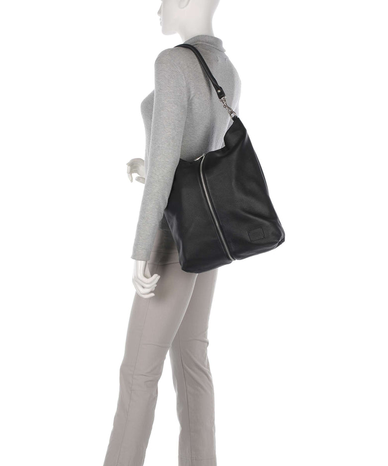 FredsBruder Feeling Good Zip Hobo bag black