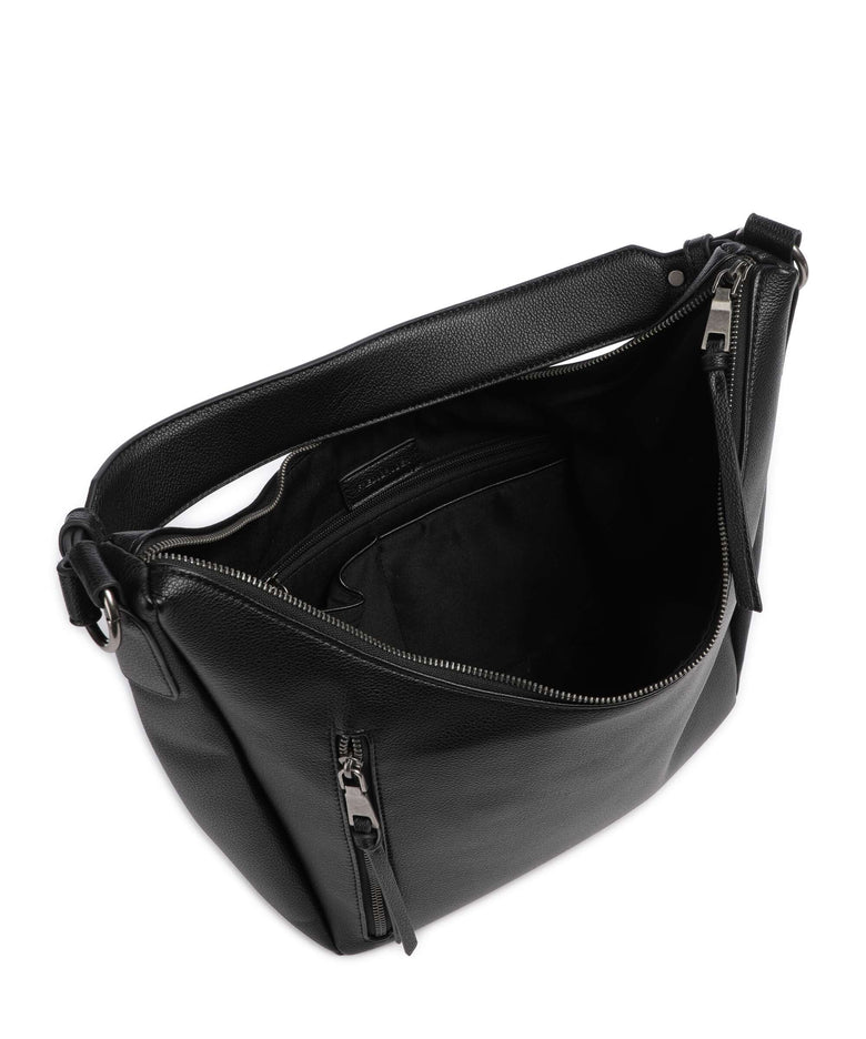 FredsBruder Bestie Hobo bag black