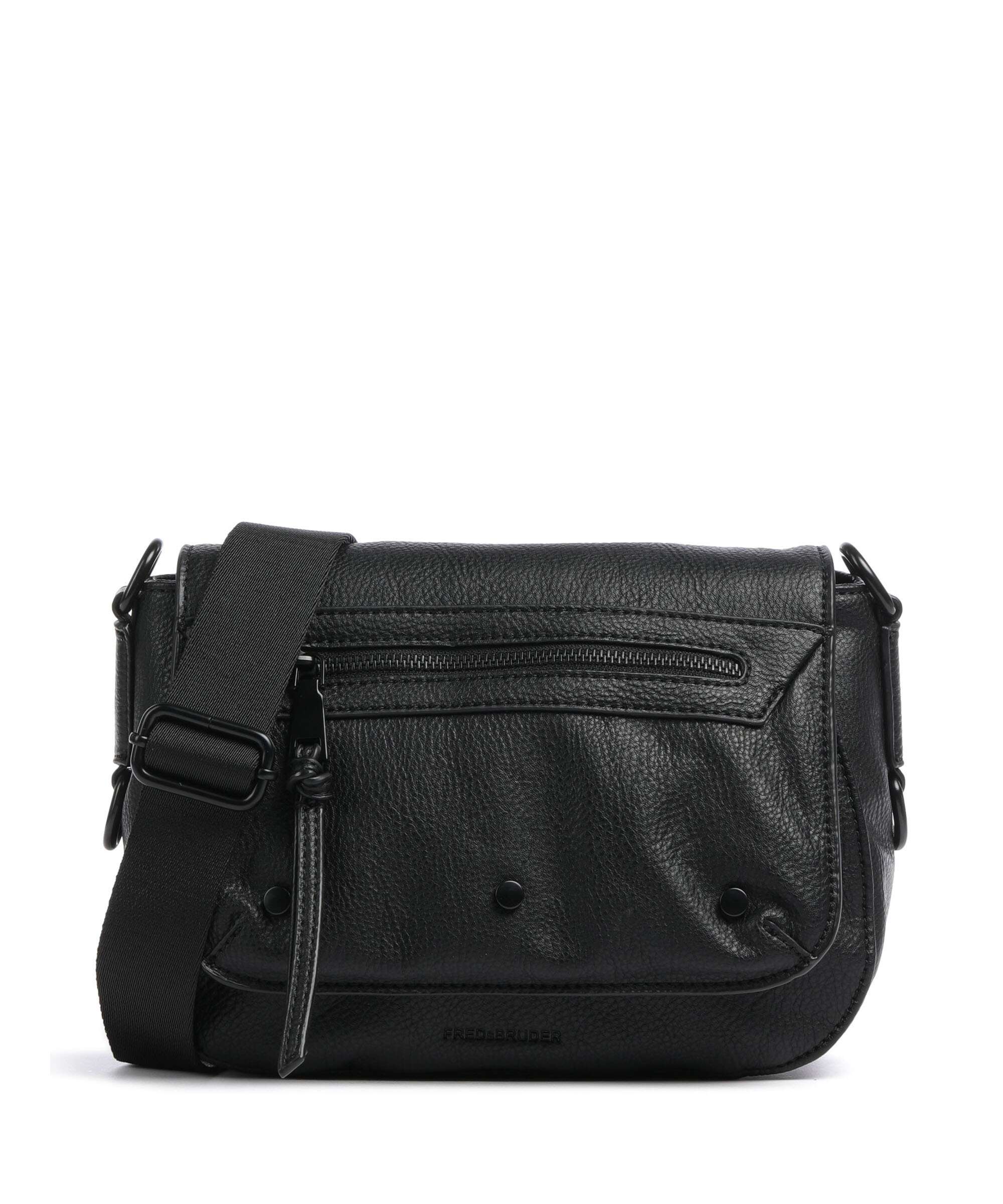 FredsBruder Deep Dark Crossbody bag black