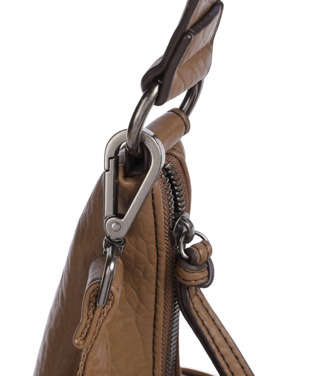 FredsBruder Lunar Hobo bag olive brown