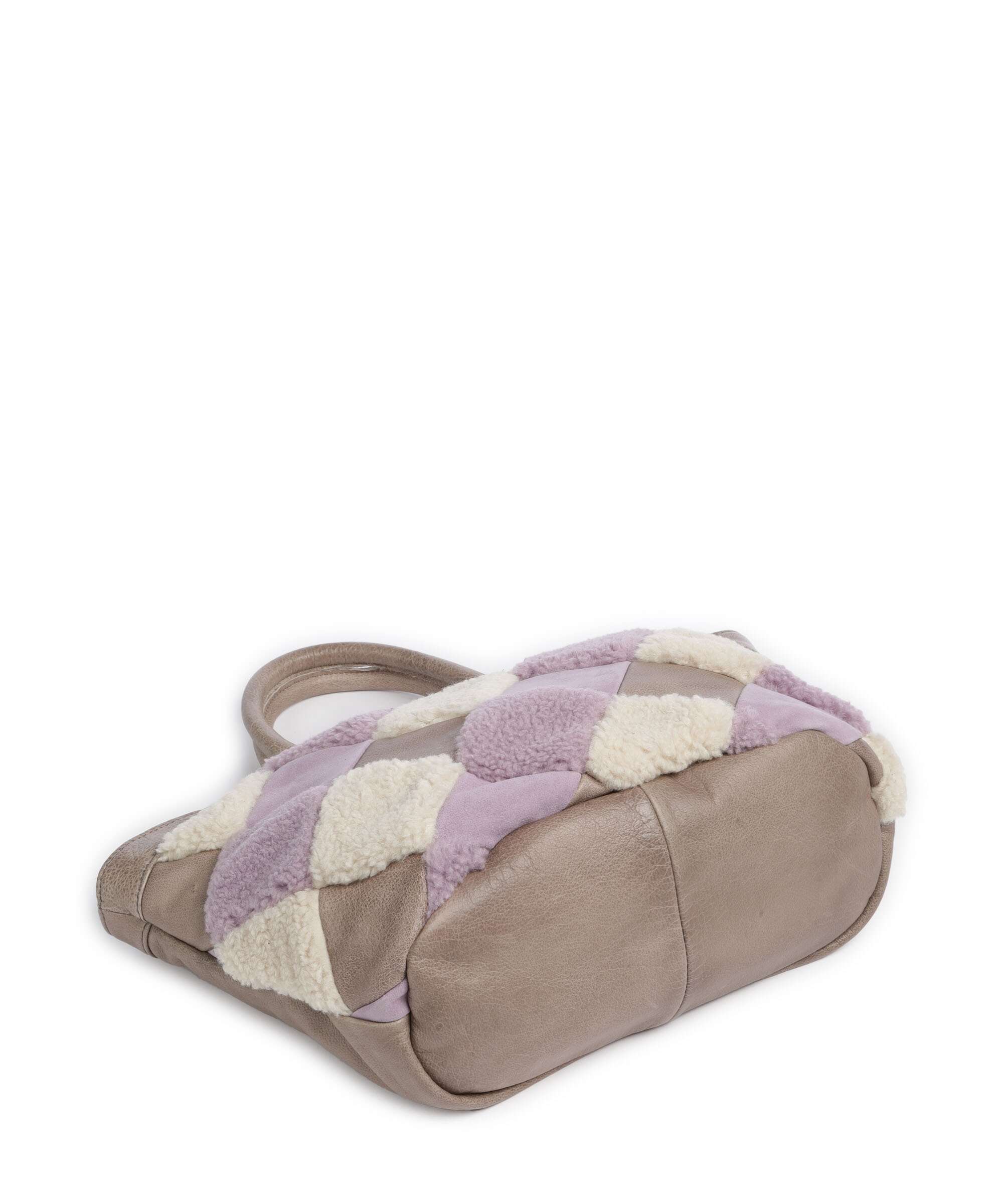 FredsBruder Check My Bag Handbag lavender teddy mix