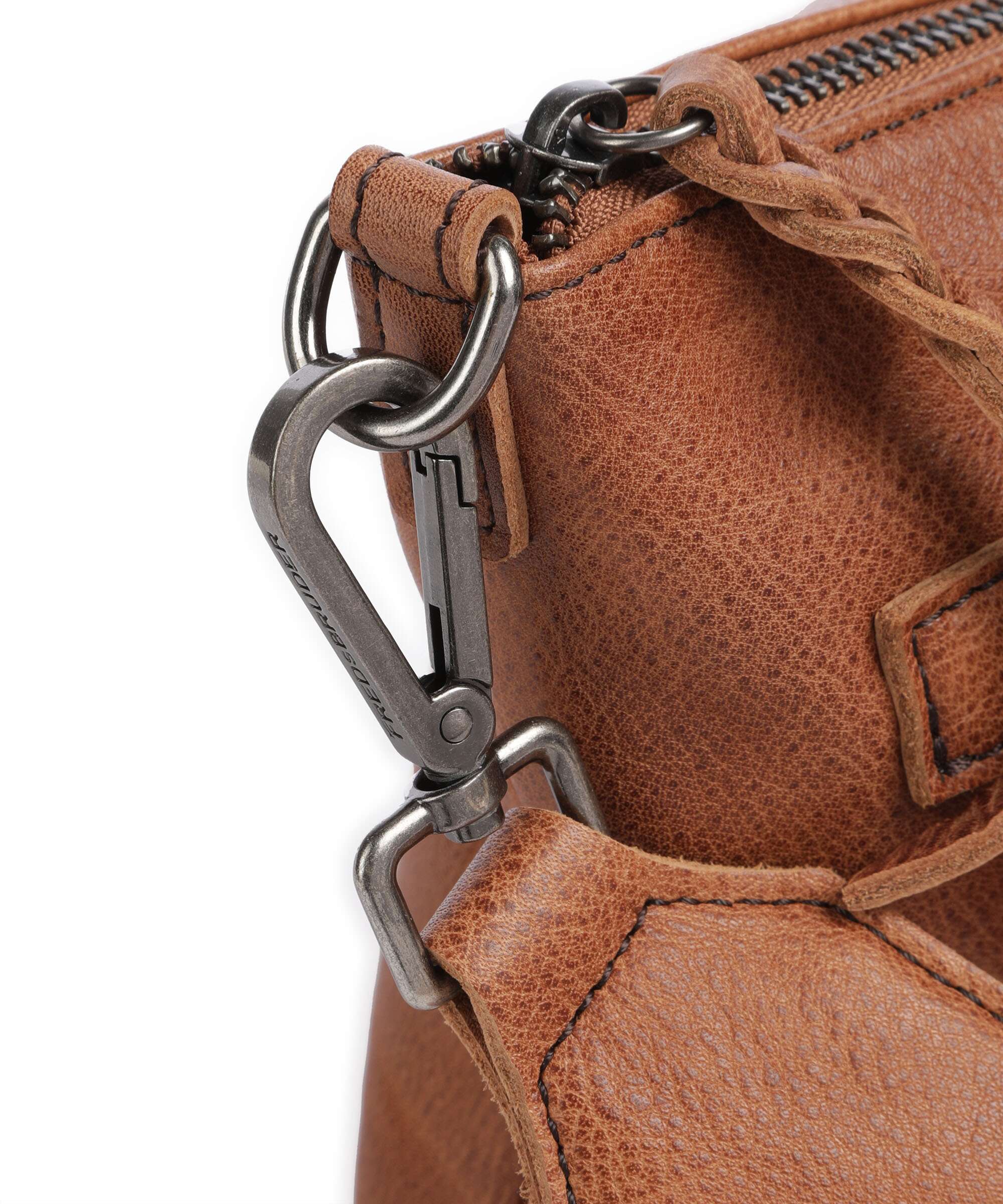 FredsBruder My Old Friend Crossbody bag dark caramel