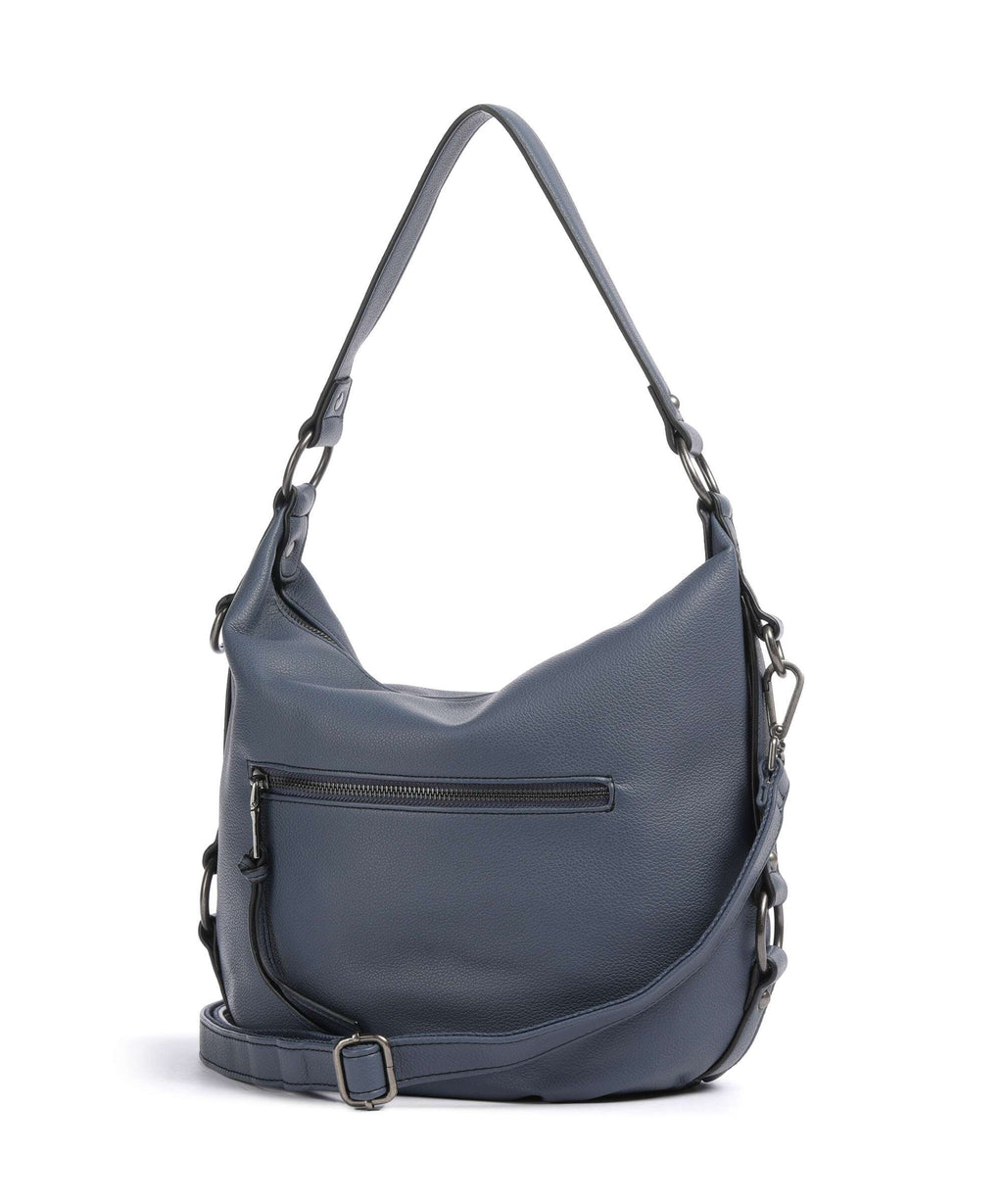 FredsBruder Bestie Hobo bag dusty blue