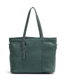 FredsBruder Inside Out bolsa shopper petrol green