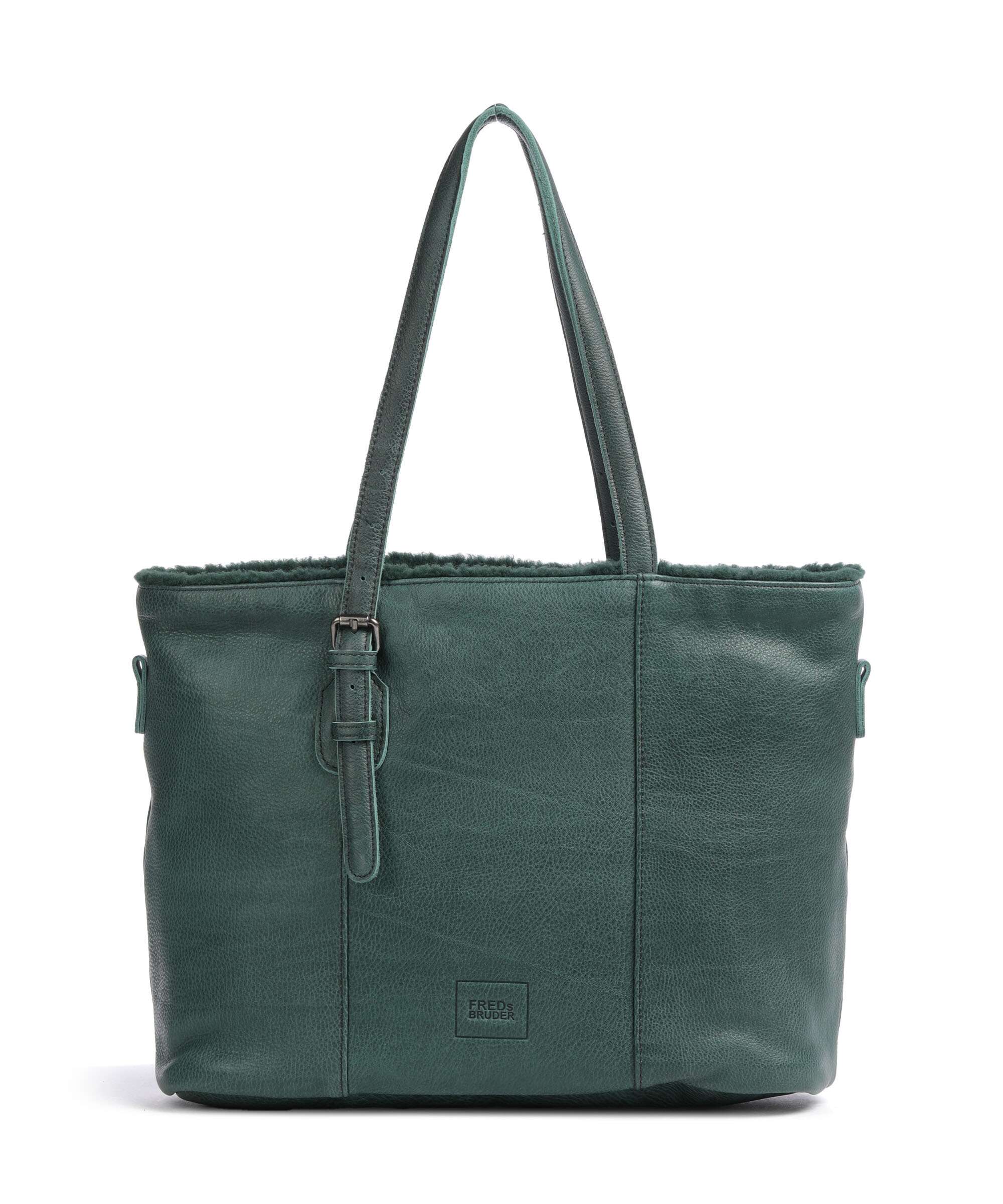 FredsBruder Inside Out Tote bag petrol green