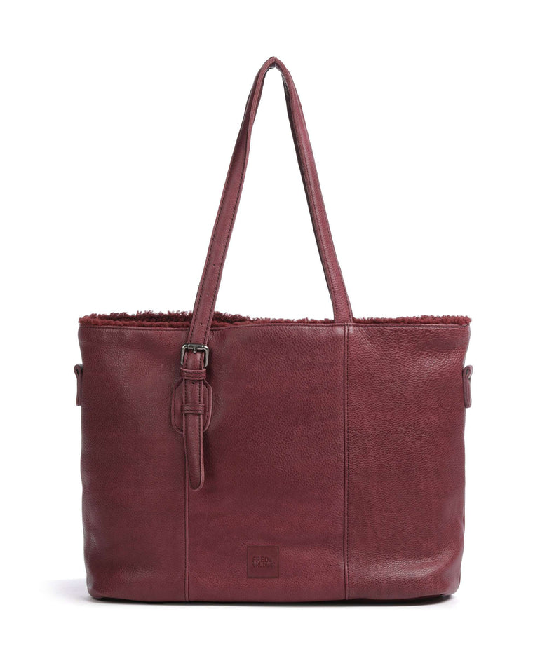 FredsBruder Inside Out Tote bag dark berry