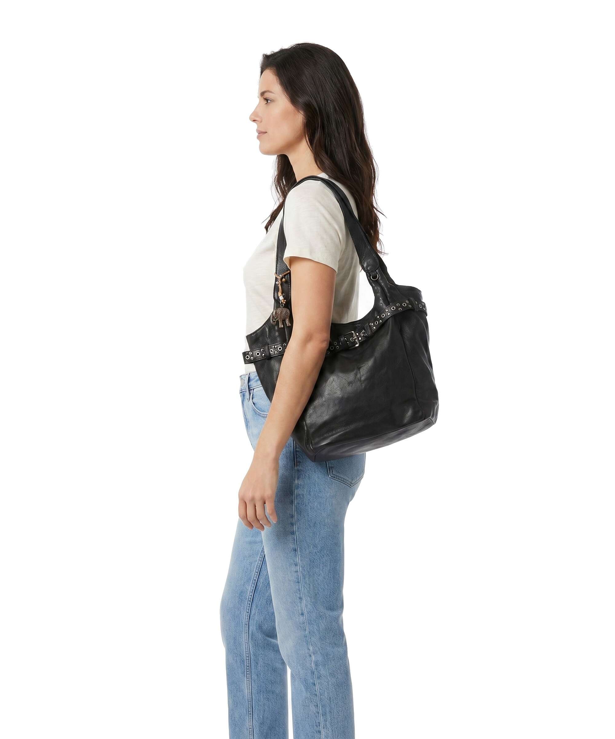 Anokhi Hobo bag black