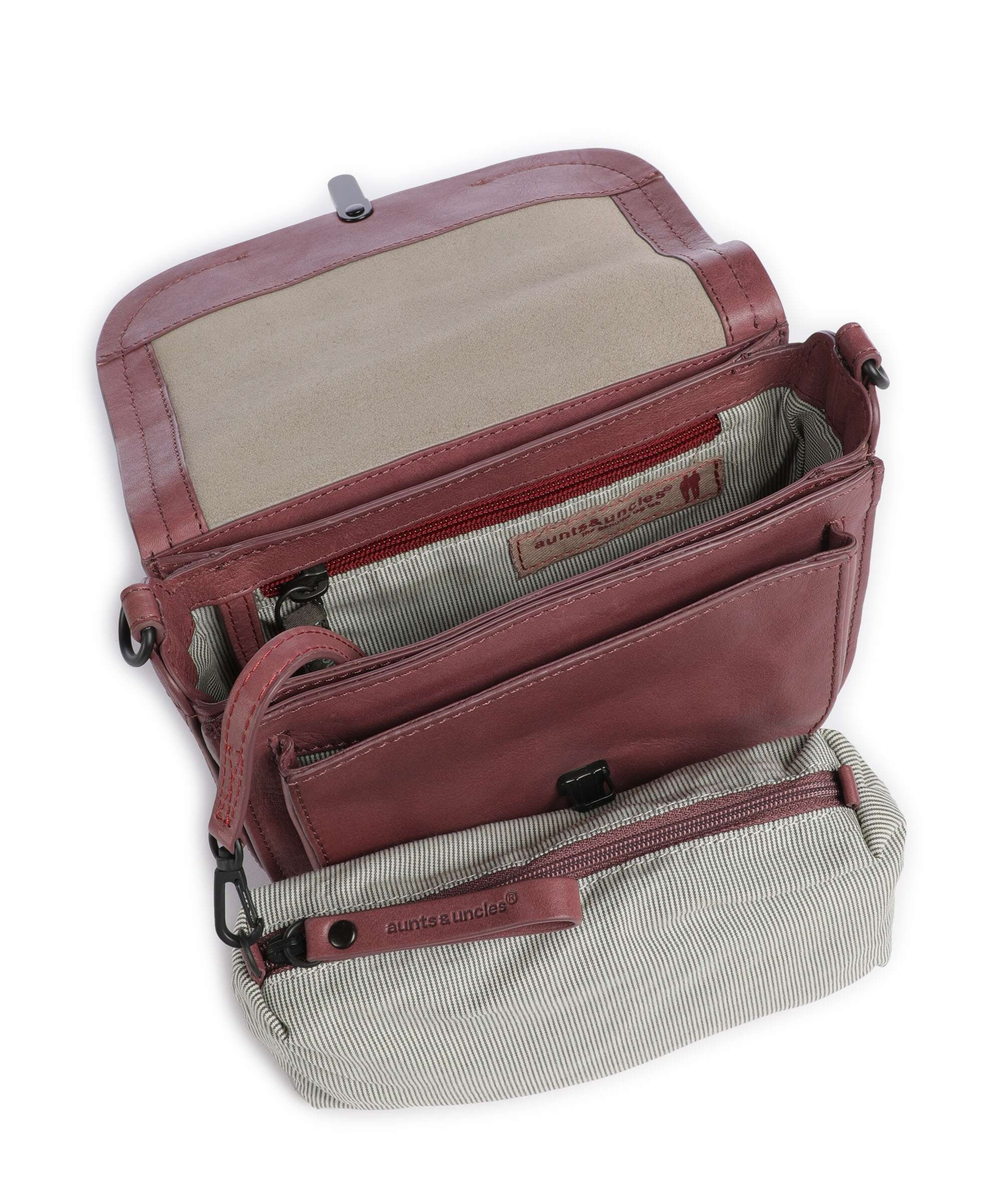 Aunts & Uncles Grandma's Luxury Club Mrs. Waffle Crossbody bag tulipwood