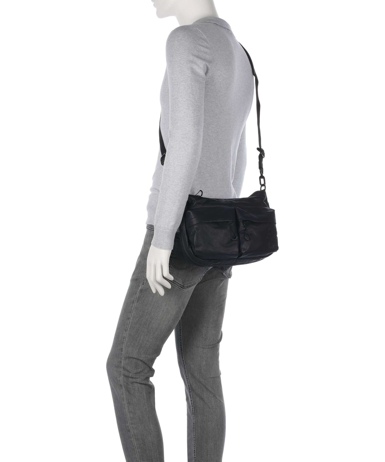 Aunts & Uncles Japan Lite Mogami Crossbody bag black