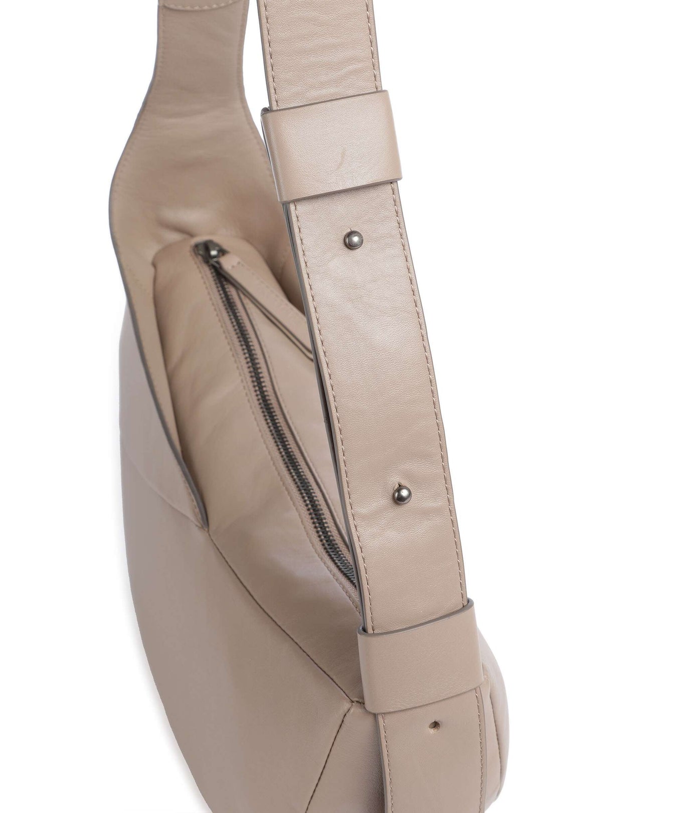 Aunts & Uncles Jamie's Orchard Bee Balm Hobo bag portabella