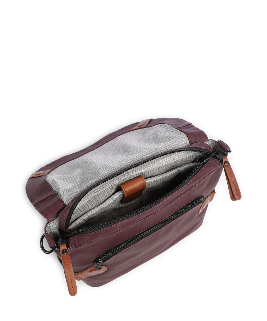 Aunts & Uncles Japan Sendai Messenger bag cherry laquer