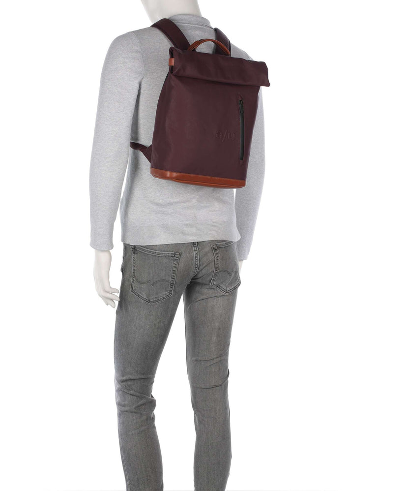 Aunts & Uncles Japan Wakayama Rolltop backpack cherry laquer