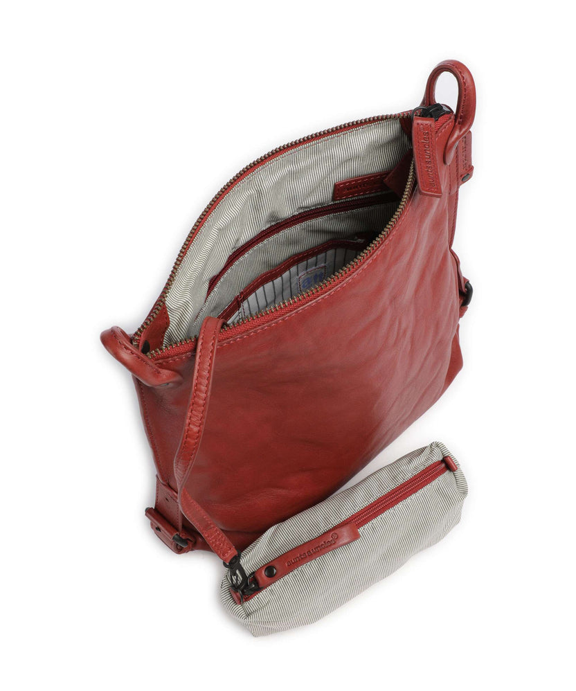 Aunts & Uncles Grandma's Luxury Club Mrs. Raisin Cookie Crossbody bag intense rust