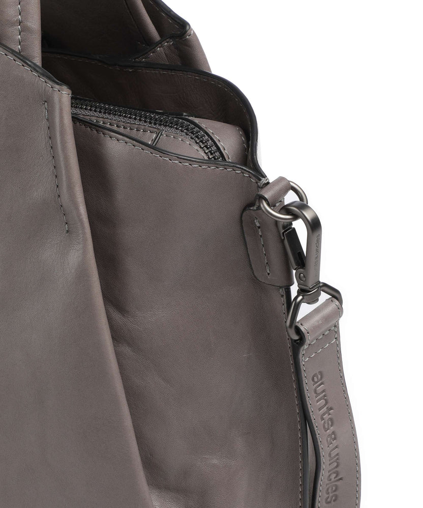 Aunts & Uncles Grandma's Luxury Club Mrs. Chiffon Pie Handbag oyster grey