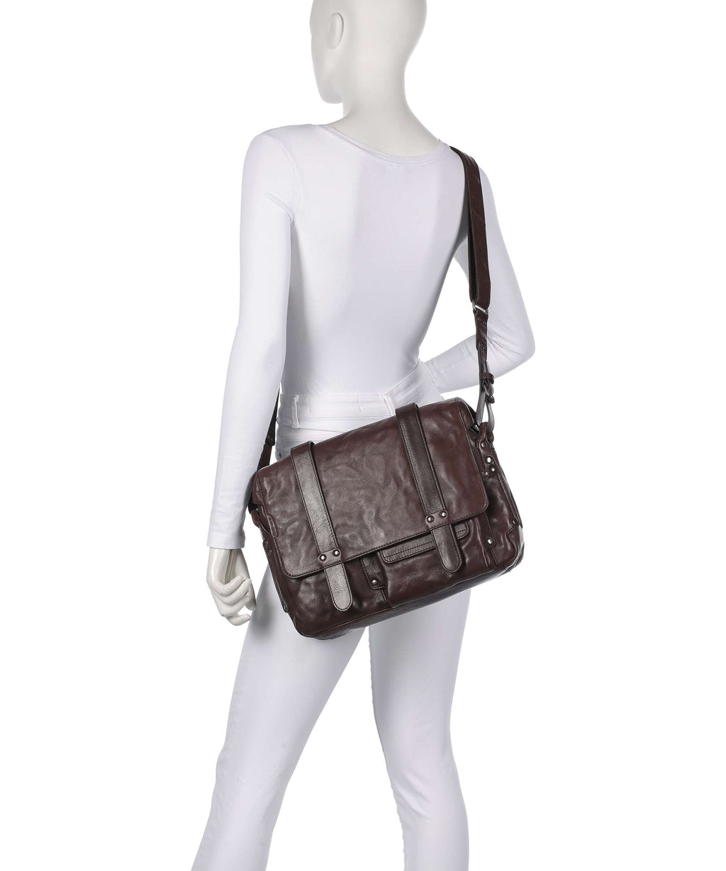 Aunts & Uncles Grandma's Luxury Club Mrs. Honey Pie Messenger bag coffee bean