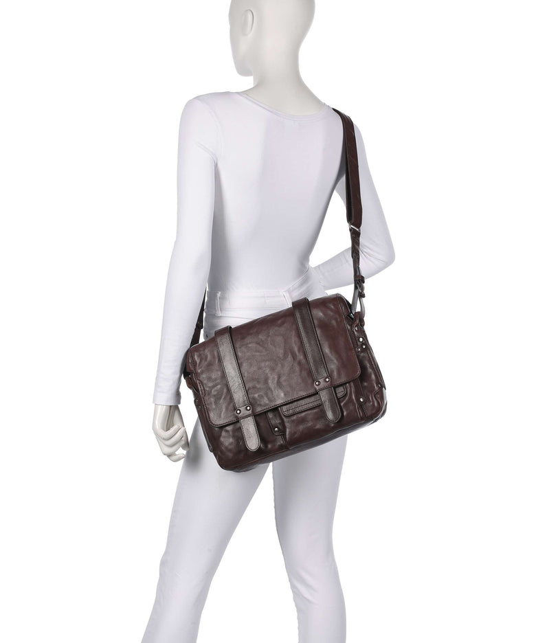 Aunts & Uncles Grandma's Luxury Club Mrs. Honey Pie Messenger bag coffee bean