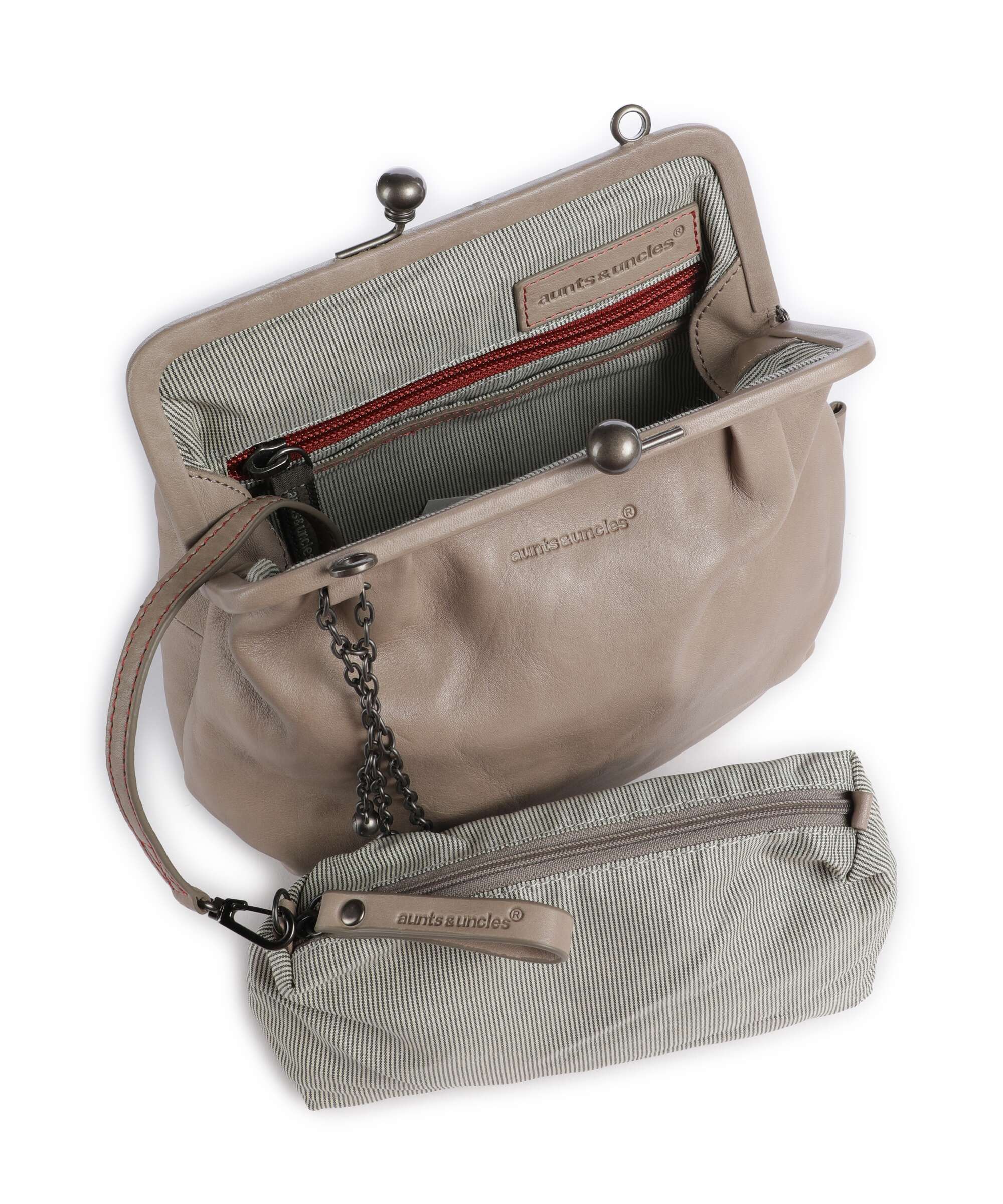 Aunts & Uncles Grandma's Luxury Club Mrs. Fortune Cookie Crossbody bag roasted cashew