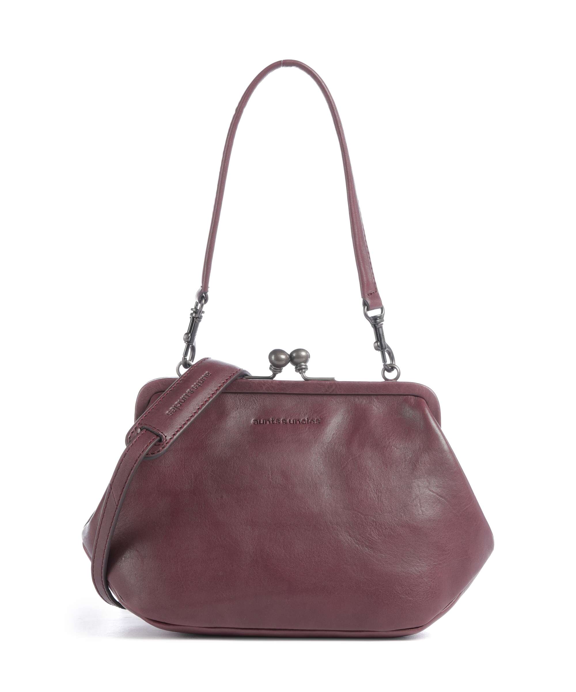 Aunts & Uncles Grandma's Luxury Club Mrs. Pizzelle Crossbody bag dark cherry