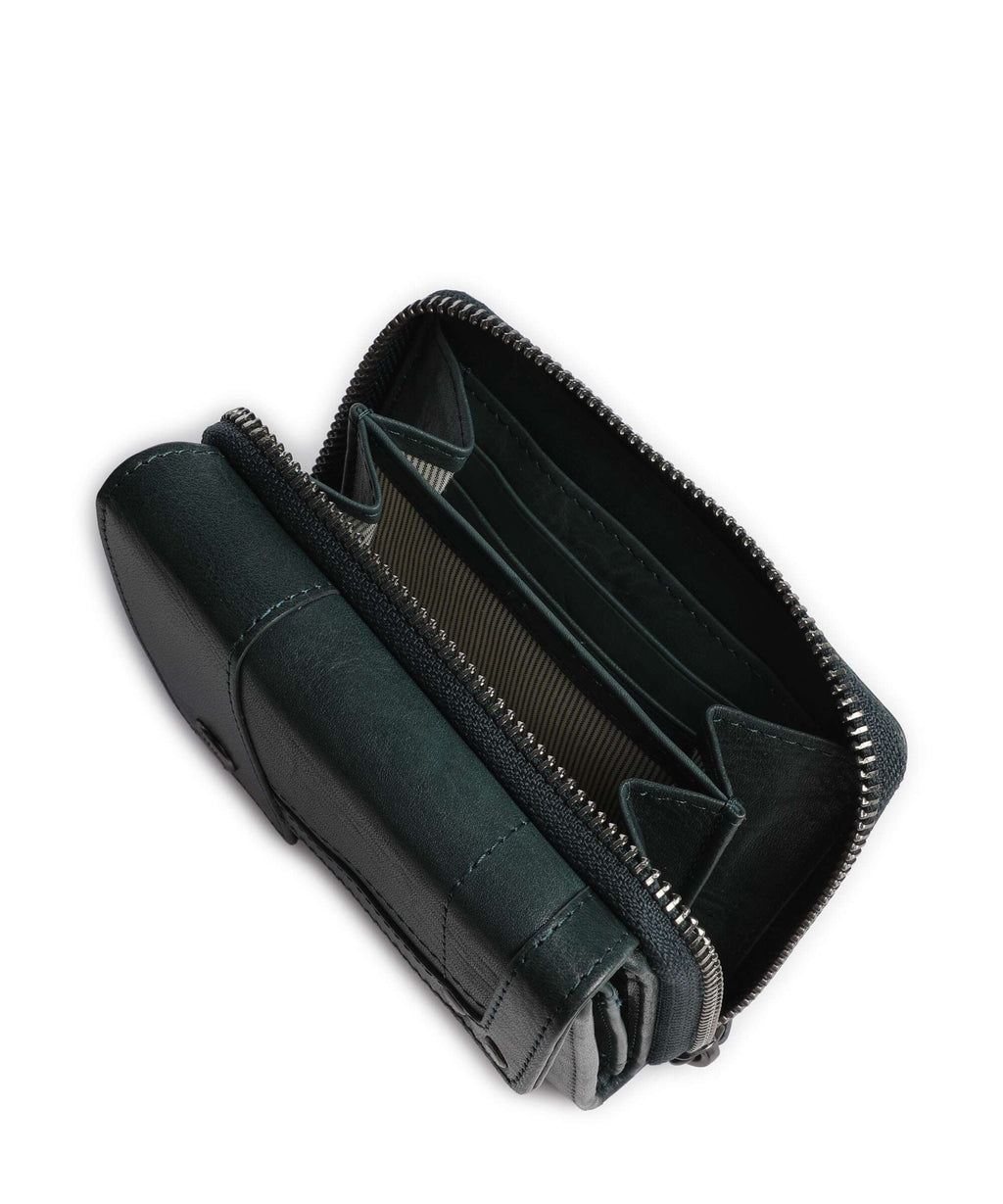Aunts & Uncles Grandma's Luxury Club Lotta Wallet green jewel