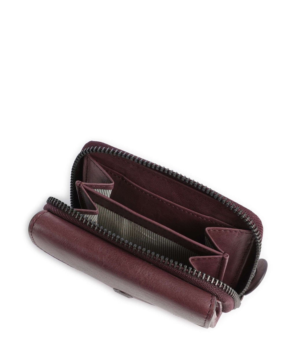 Aunts & Uncles Grandma's Luxury Club Judy Wallet dark cherry