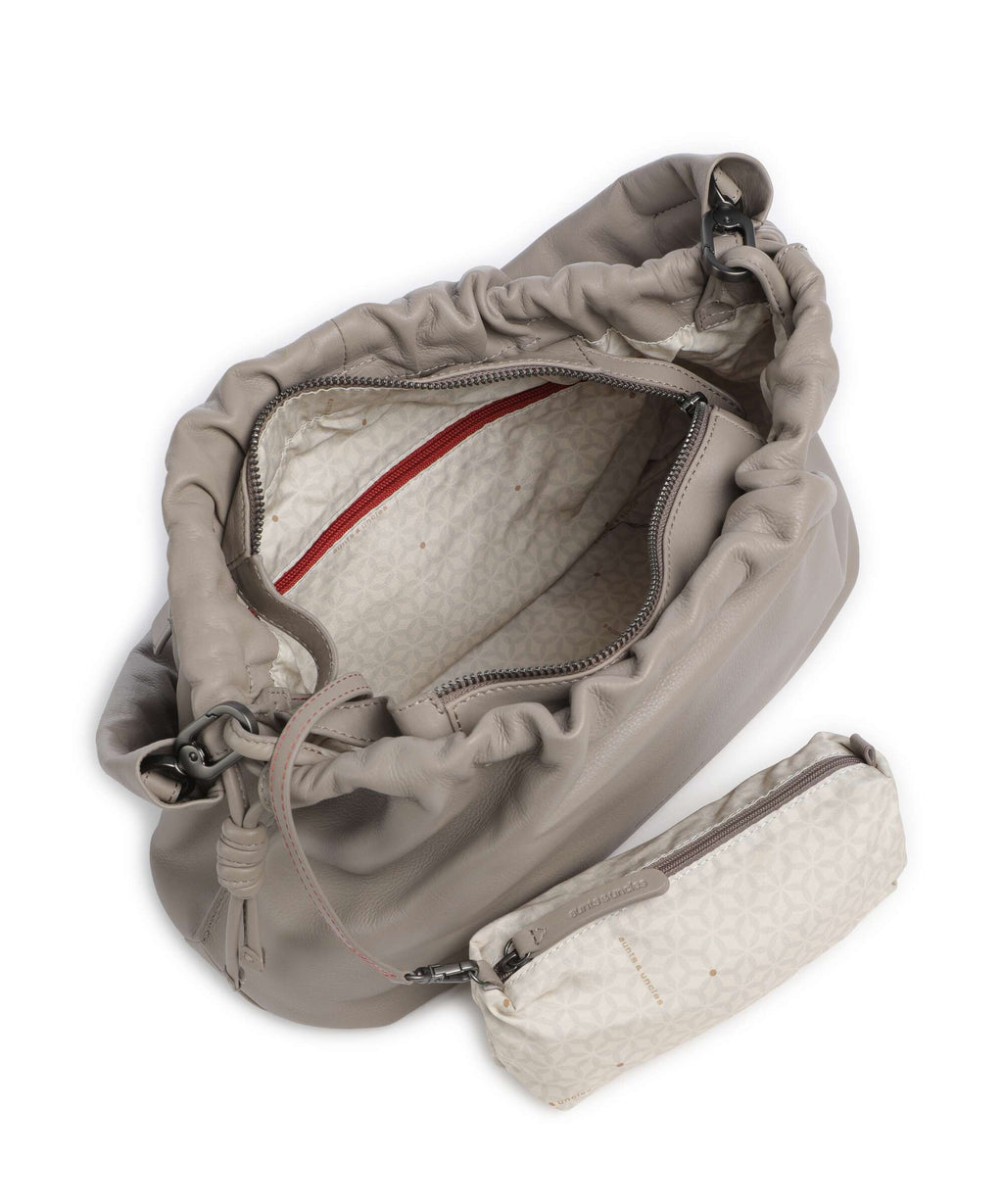 Aunts & Uncles Bohemian Vibes Bloom Hobo bag taupe