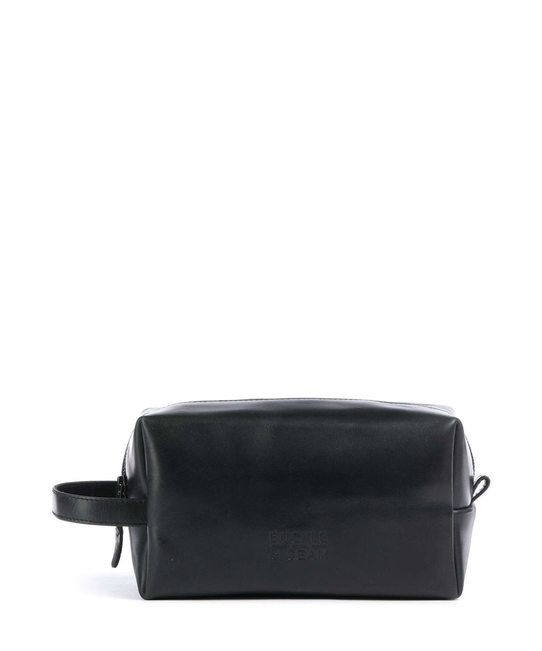 Buckle & Seam Crazy Horse Everest Toiletry bag black