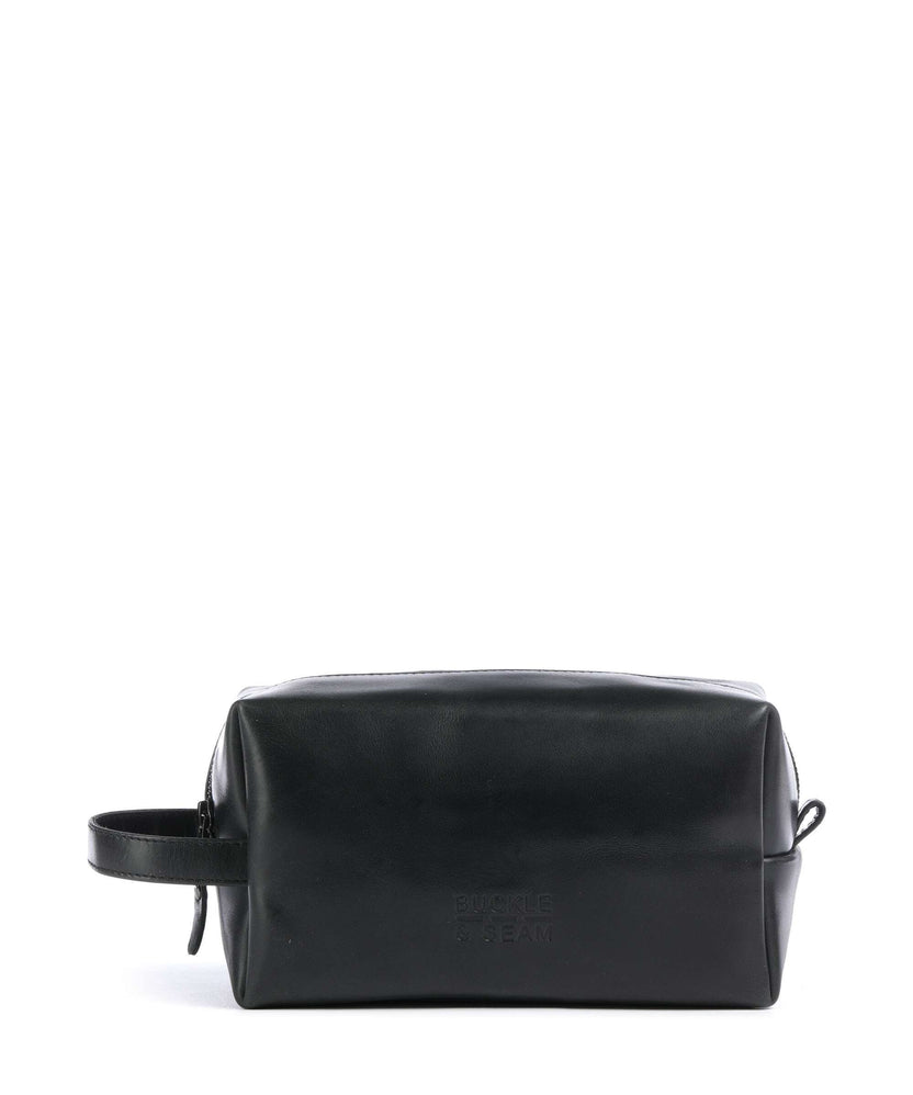 Buckle & Seam Crazy Horse Everest Toiletry bag black