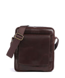 Buckle & Seam Crazy Horse Collector Bolsa tiracolo brown