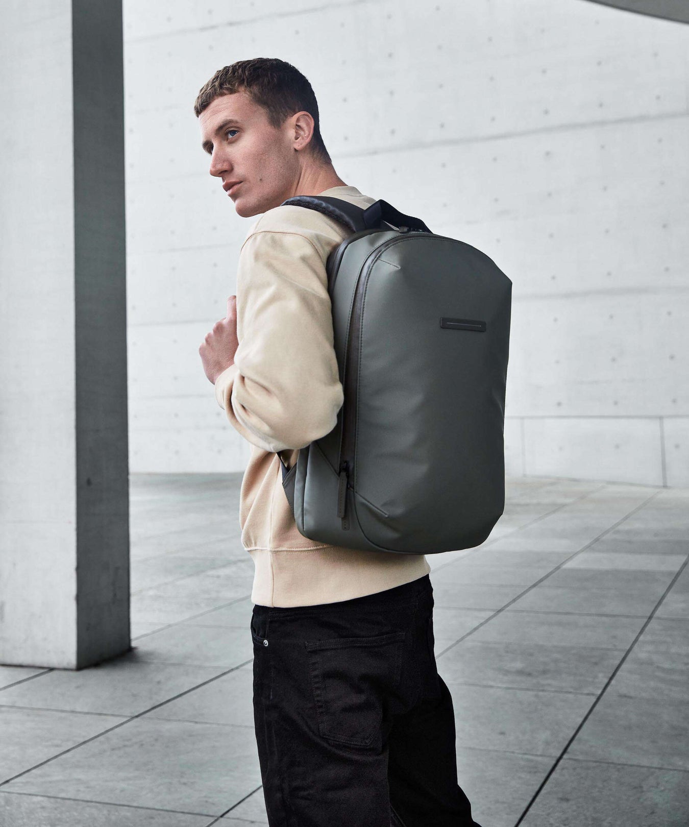 Horizn Studios Gion S Laptop backpack dark olive